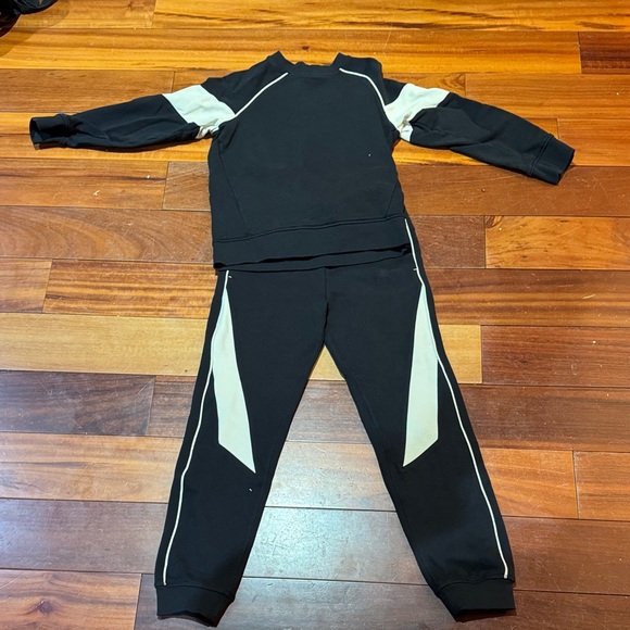 Next Direct Other - Next Direct Black and Cream Kids Joggers